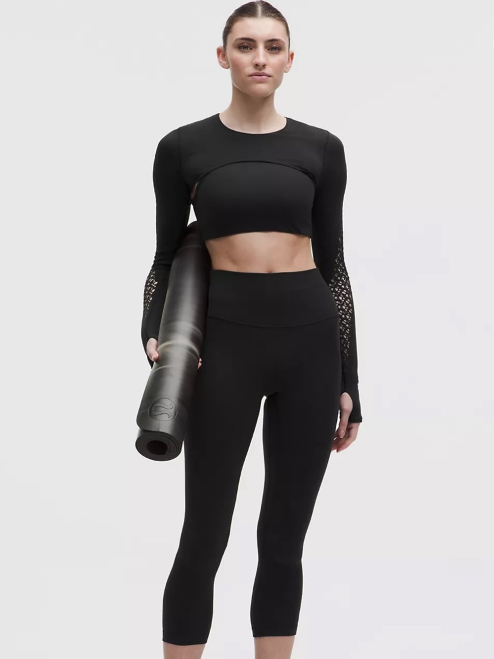 Lululemon Align crop leggings 23” 2 USED
